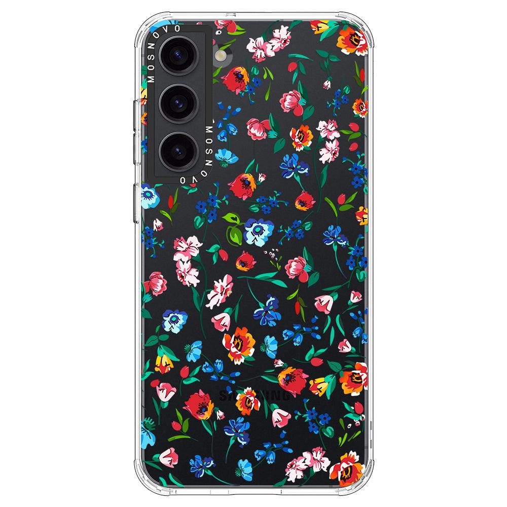 Little Wild Flower Phone Case - Samsung Galaxy S23 Plus Case - MOSNOVO