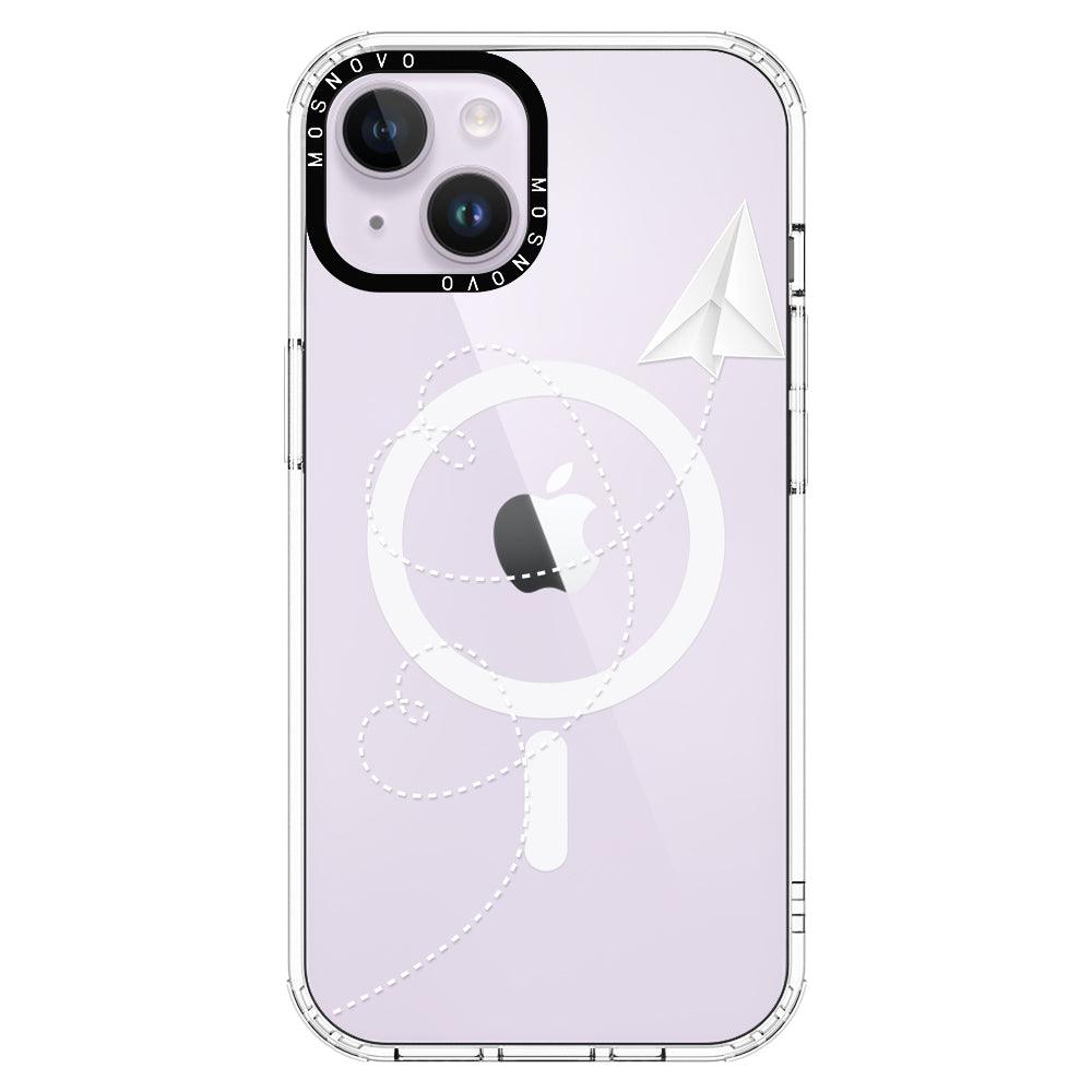 Little Cute Plane Phone Case - iPhone 14 Case - MOSNOVO