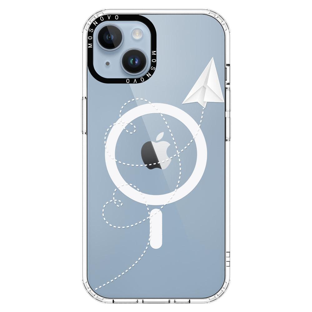 Little Cute Plane Phone Case - iPhone 14 Case - MOSNOVO