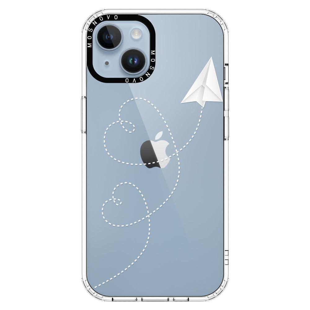 Little Cute Plane Phone Case - iPhone 14 Case - MOSNOVO