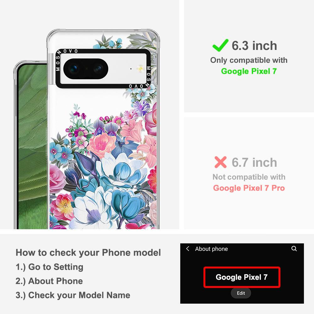 Magnolia Flower Phone Case - Google Pixel 7 Case - MOSNOVO
