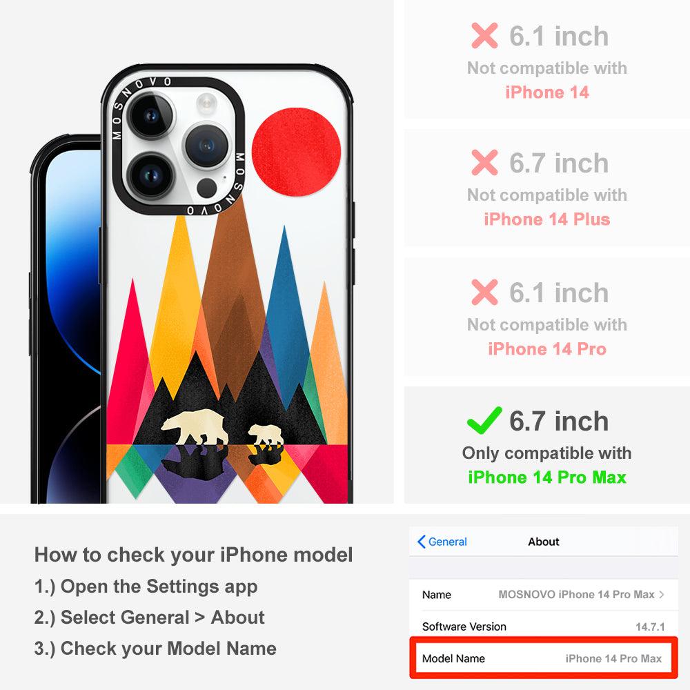 MAMA Bear Phone Case - iPhone 14 Pro Max Case - MOSNOVO