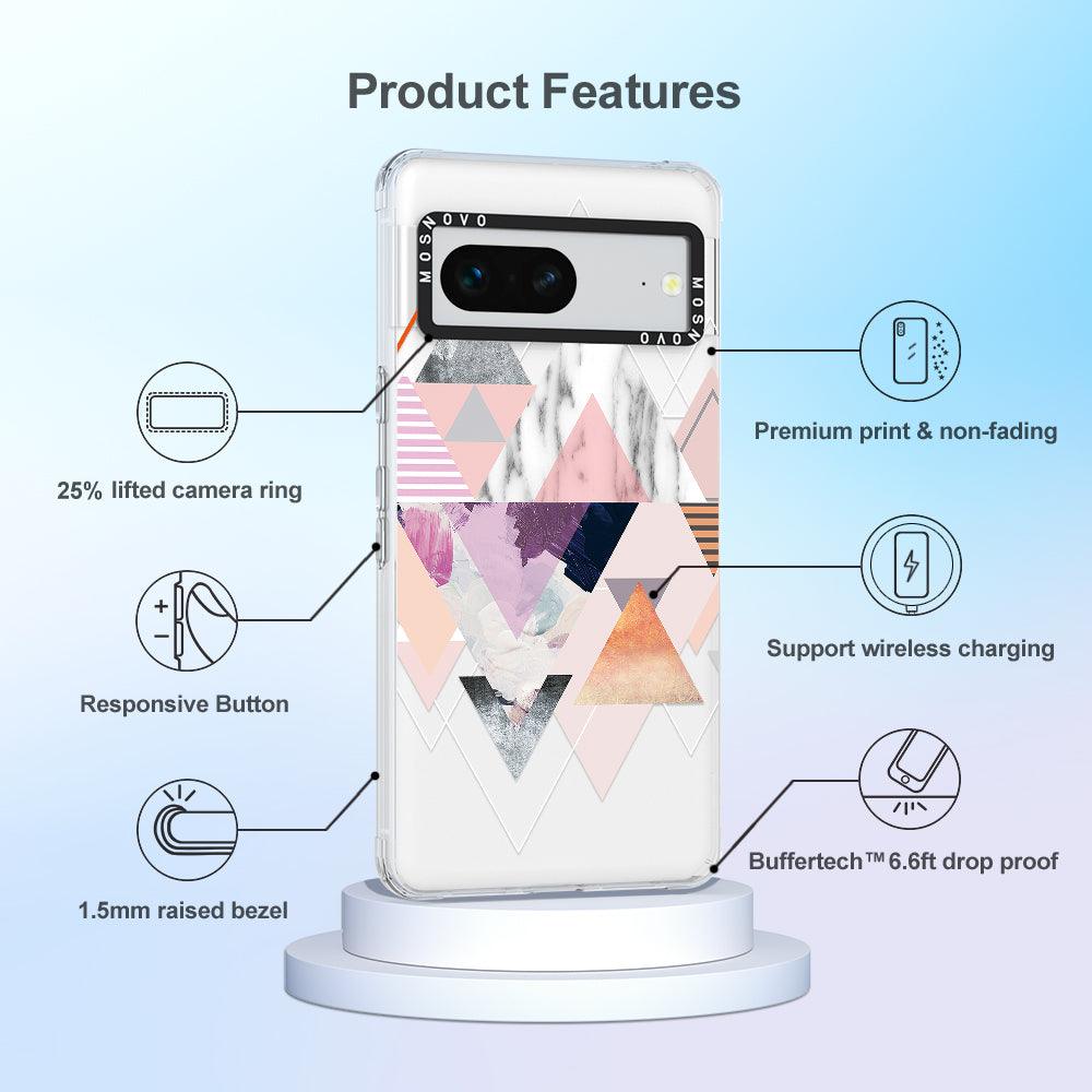 Marble Art Phone Case - Google Pixel 7 Case - MOSNOVO