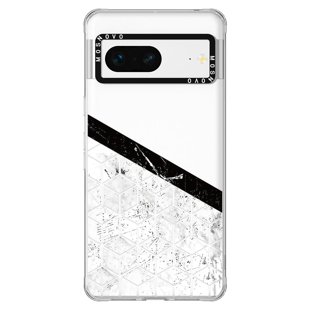 Marble Block Art Phone Case - Google Pixel 7 Case - MOSNOVO