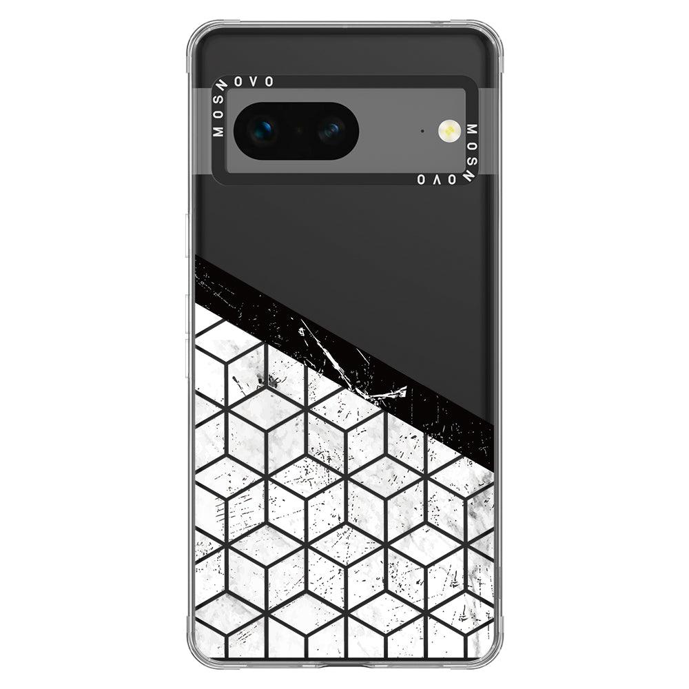 Marble Block Art Phone Case - Google Pixel 7 Case - MOSNOVO