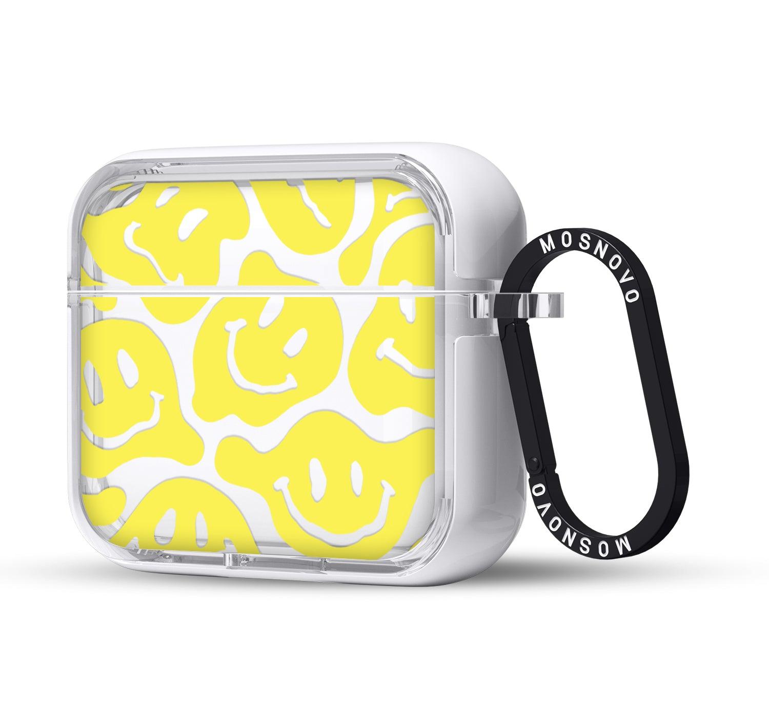 Melted Yellow Smiles Face AirPods 3 Case (3rd Generation) - MOSNOVO