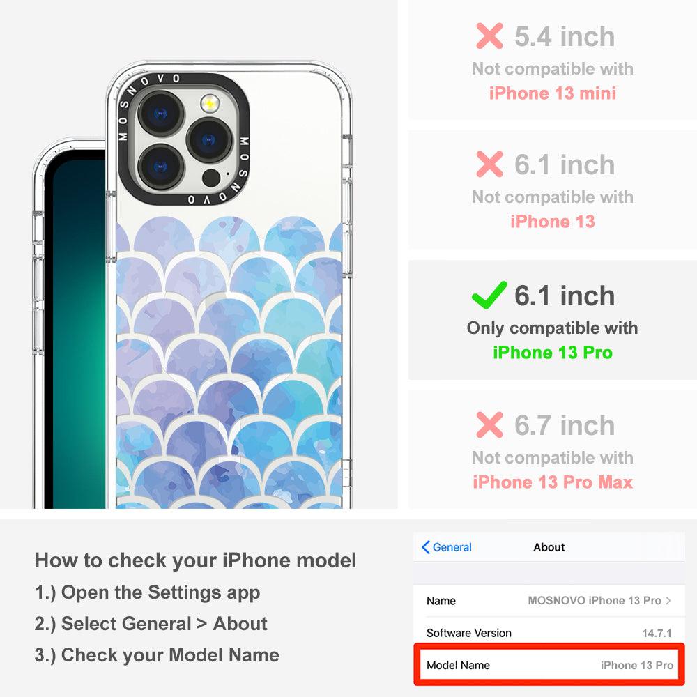 Mermaid Scales Phone Case - iPhone 13 Pro Case - MOSNOVO