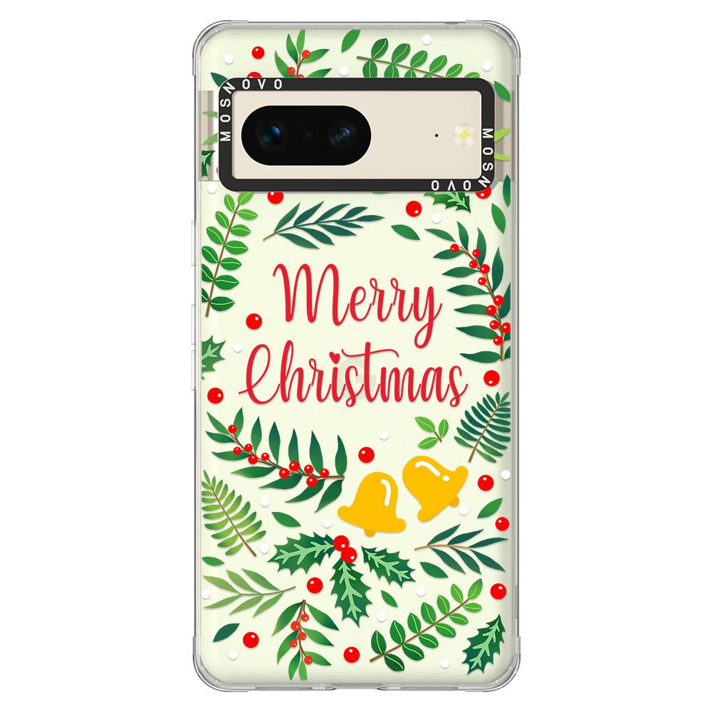 Merry Christmas Phone Case - Google Pixel 7 Case - MOSNOVO