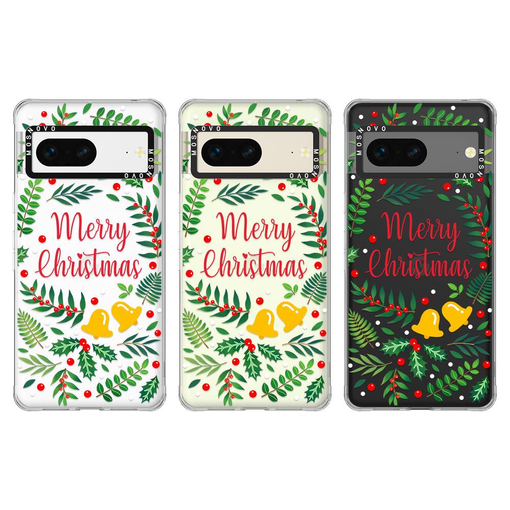 Merry Christmas Phone Case - Google Pixel 7 Case - MOSNOVO