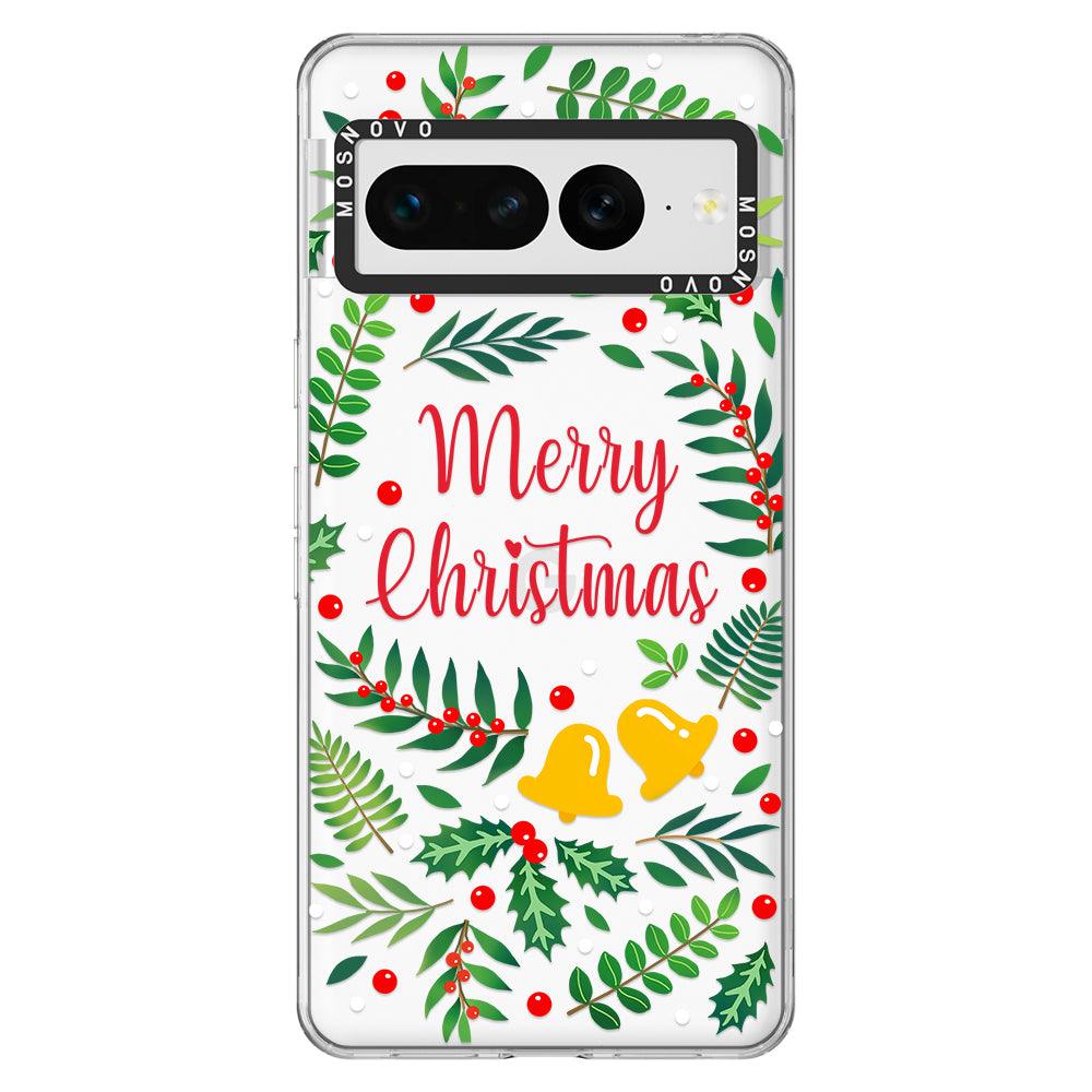 Merry Christmas Phone Case - Google Pixel 7 Pro Case - MOSNOVO