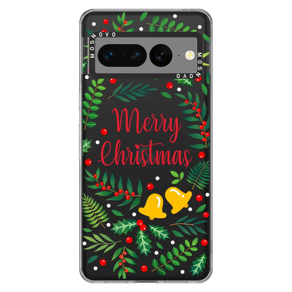 Merry Christmas Phone Case - Google Pixel 7 Pro Case - MOSNOVO