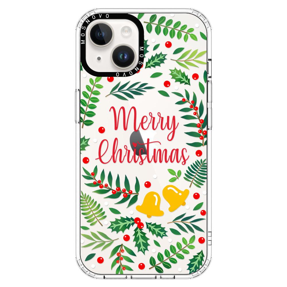 Merry Christmas Phone Case - iPhone 14 Plus Case - MOSNOVO