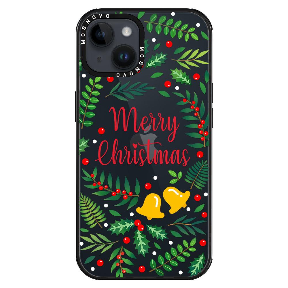 Merry Christmas Phone Case - iPhone 14 Plus Case - MOSNOVO