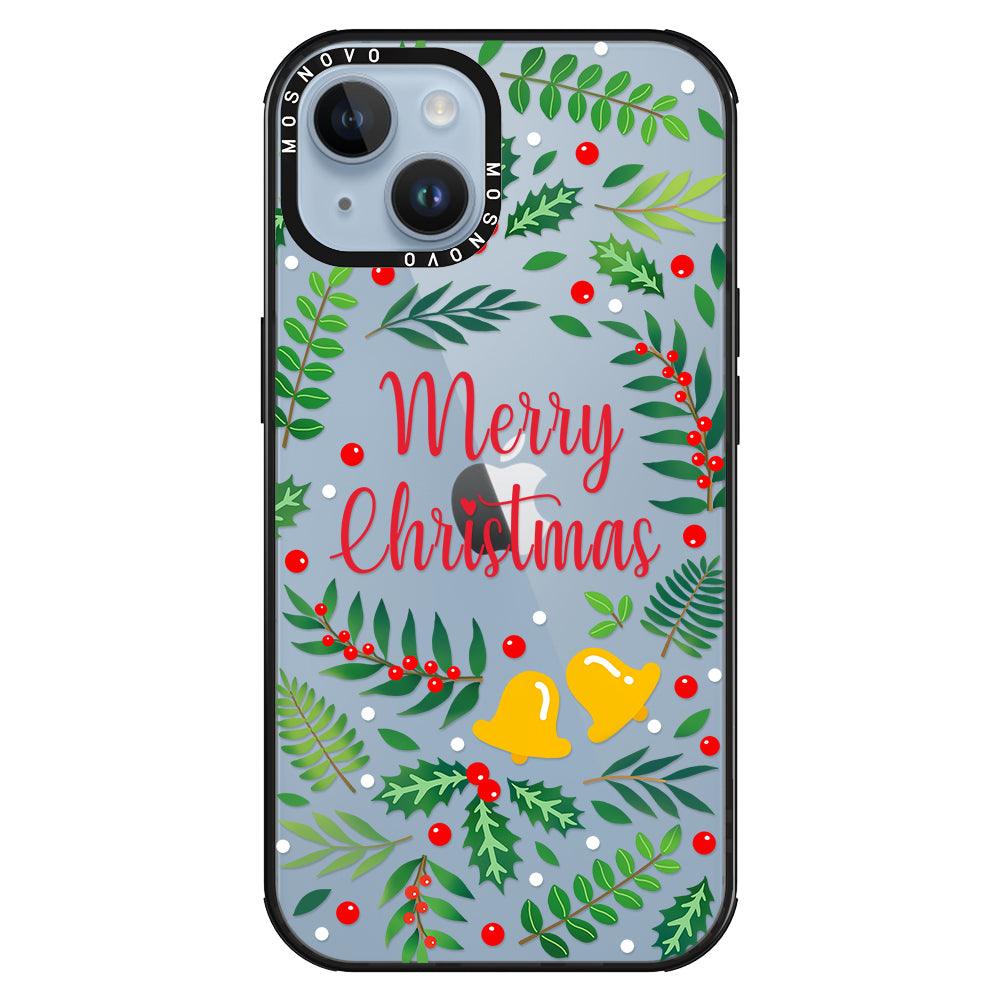 Merry Christmas Phone Case - iPhone 14 Plus Case - MOSNOVO