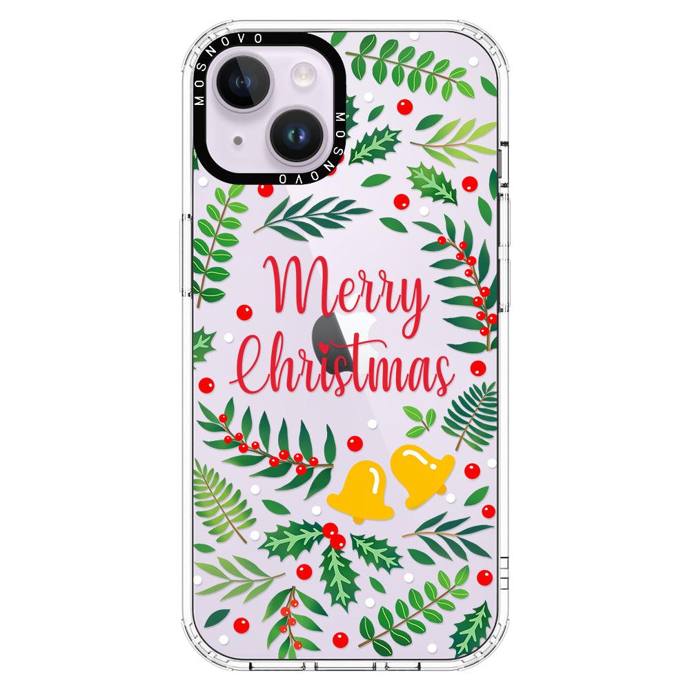 Merry Christmas Phone Case - iPhone 14 Plus Case - MOSNOVO