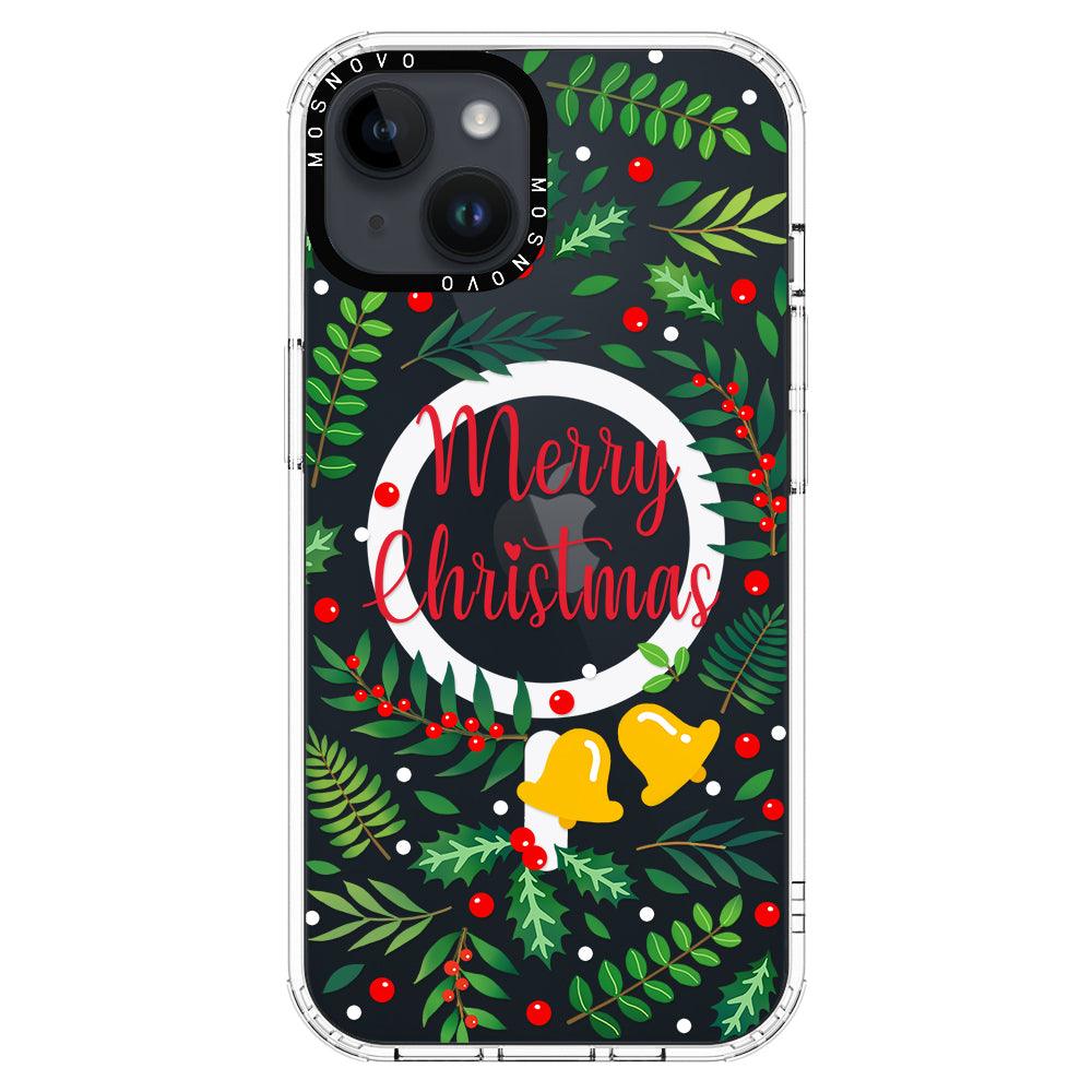 Merry Christmas Phone Case - iPhone 14 Plus Case - MOSNOVO