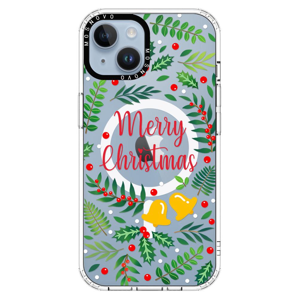 Merry Christmas Phone Case - iPhone 14 Plus Case - MOSNOVO