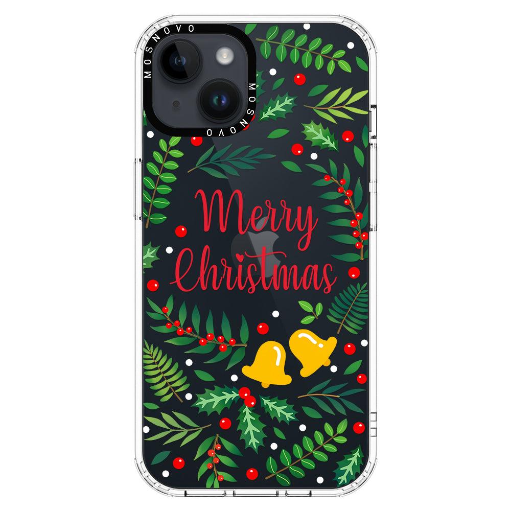 Merry Christmas Phone Case - iPhone 14 Plus Case - MOSNOVO