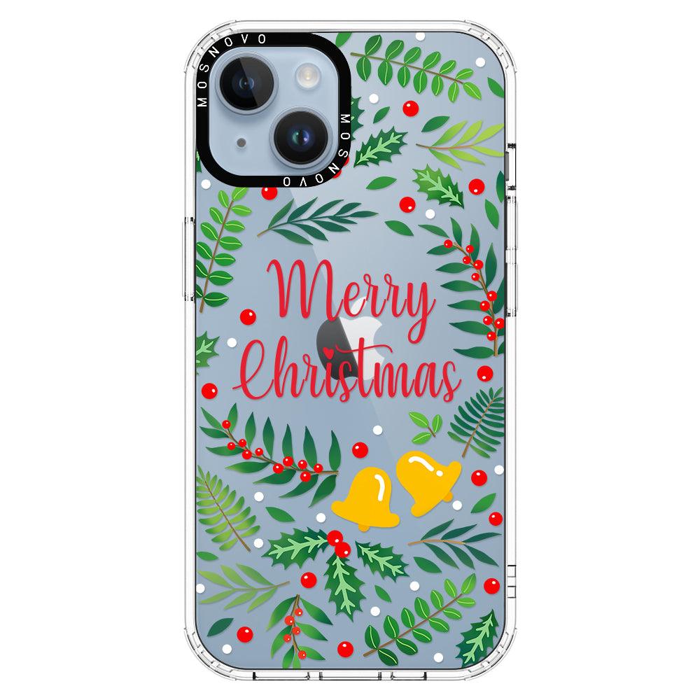 Merry Christmas Phone Case - iPhone 14 Plus Case - MOSNOVO