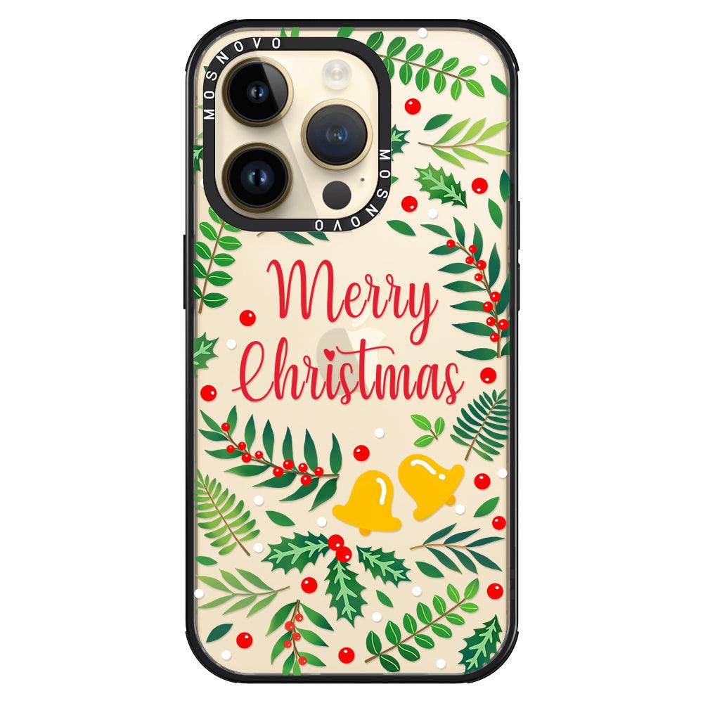 Merry Christmas Phone Case - iPhone 14 Pro Case - MOSNOVO