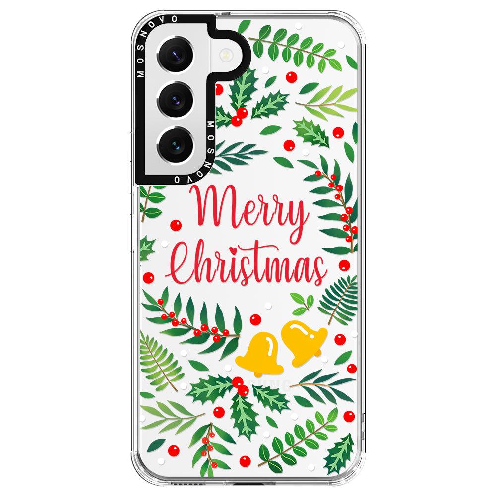 Merry Christmas Phone Case - Samsung Galaxy S22 Case - MOSNOVO