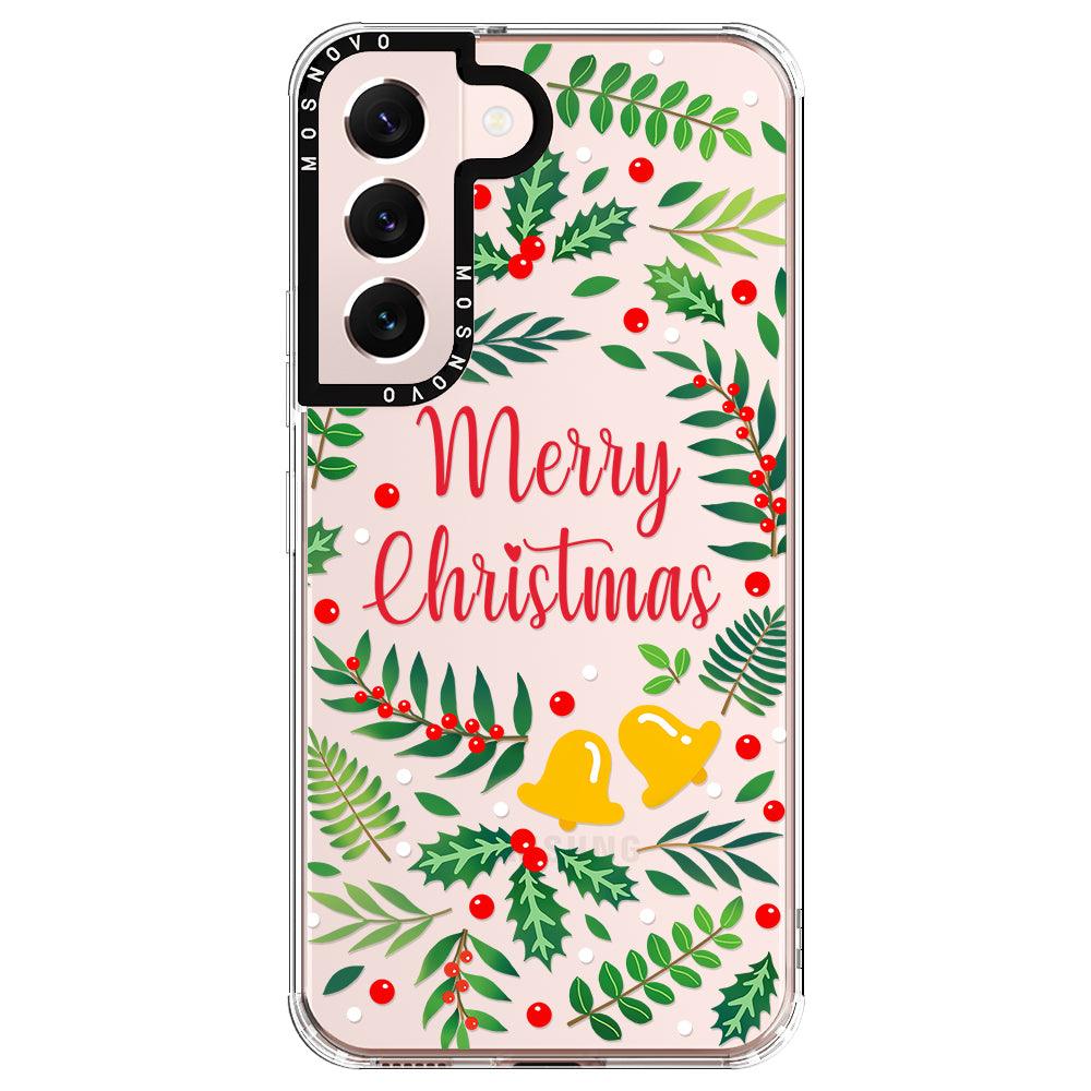 Merry Christmas Phone Case - Samsung Galaxy S22 Case - MOSNOVO