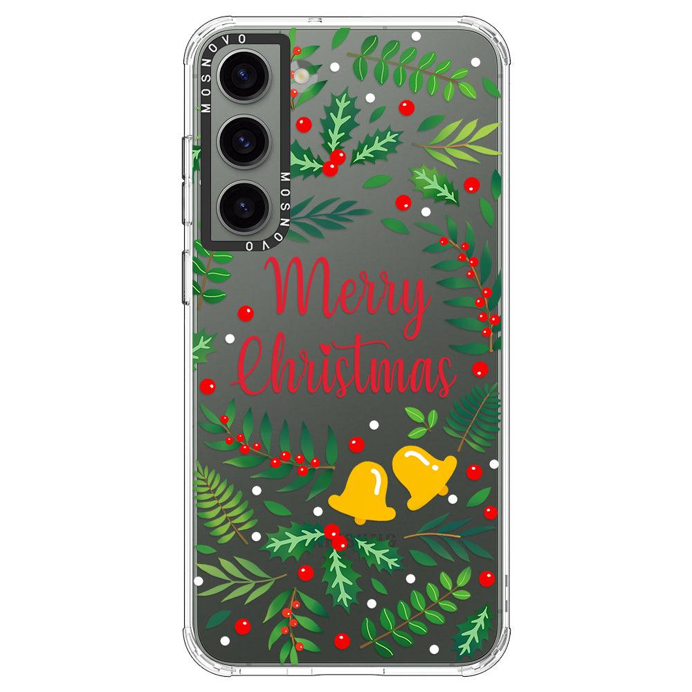 Merry Christmas Phone Case - Samsung Galaxy S23 Case - MOSNOVO