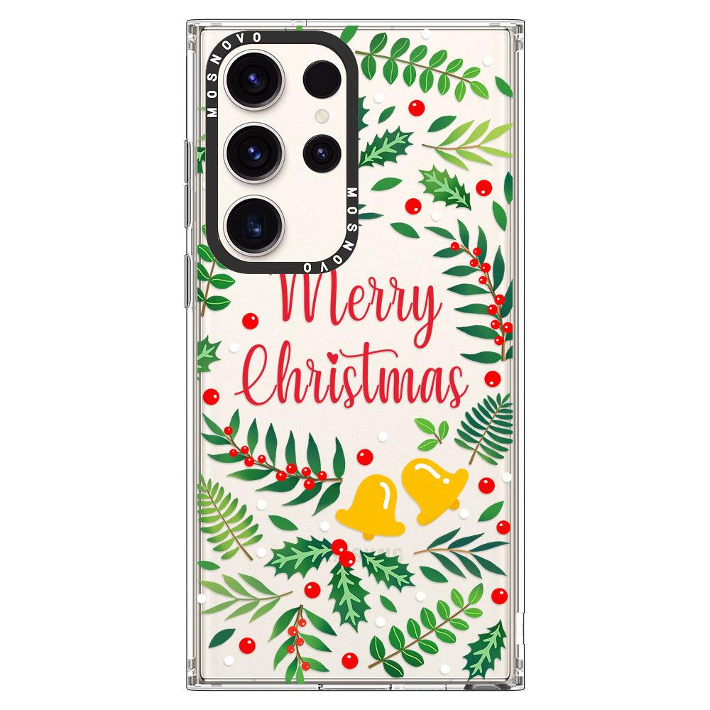 Merry Christmas Phone Case - Samsung Galaxy S23 Ultra Case - MOSNOVO