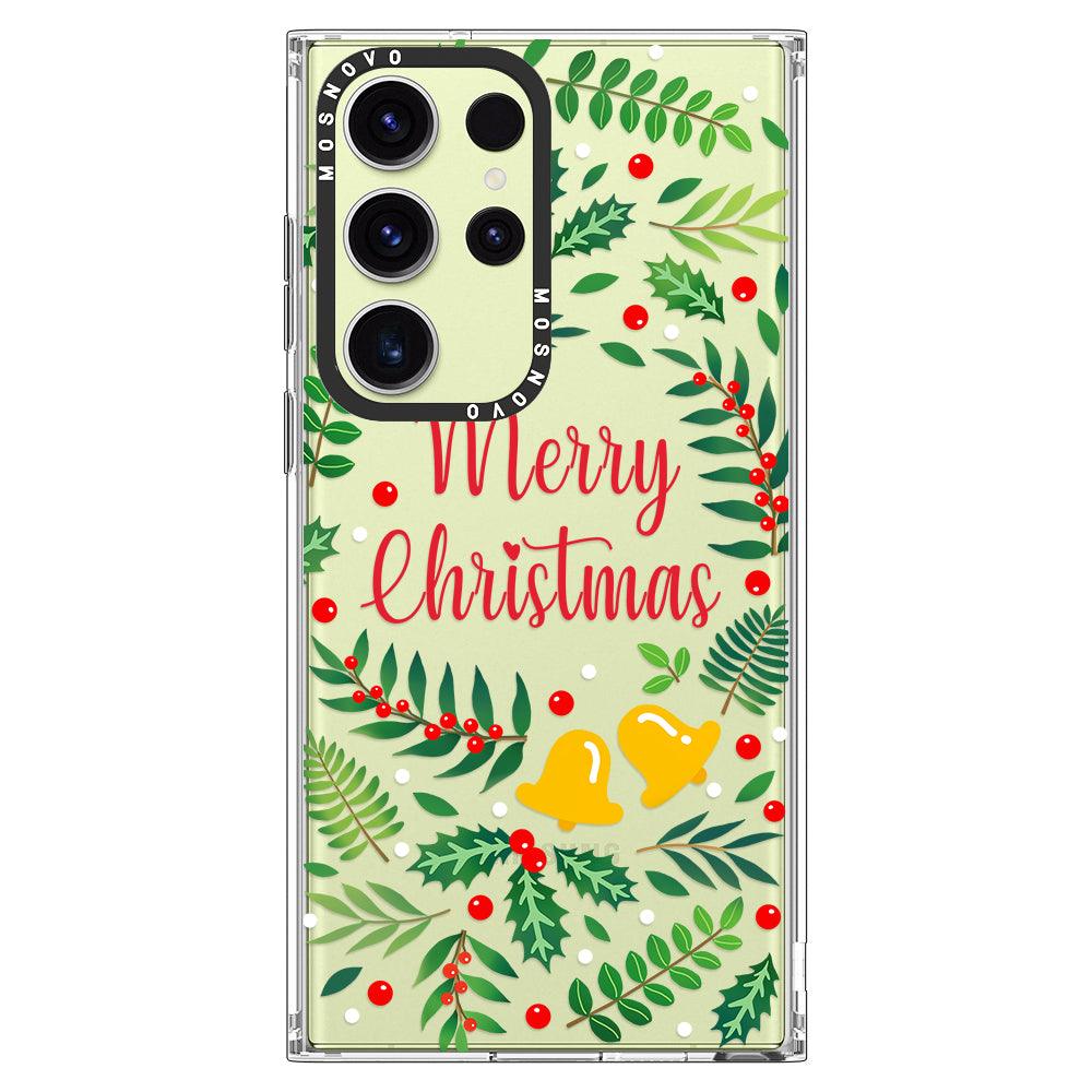 Merry Christmas Phone Case - Samsung Galaxy S23 Ultra Case - MOSNOVO