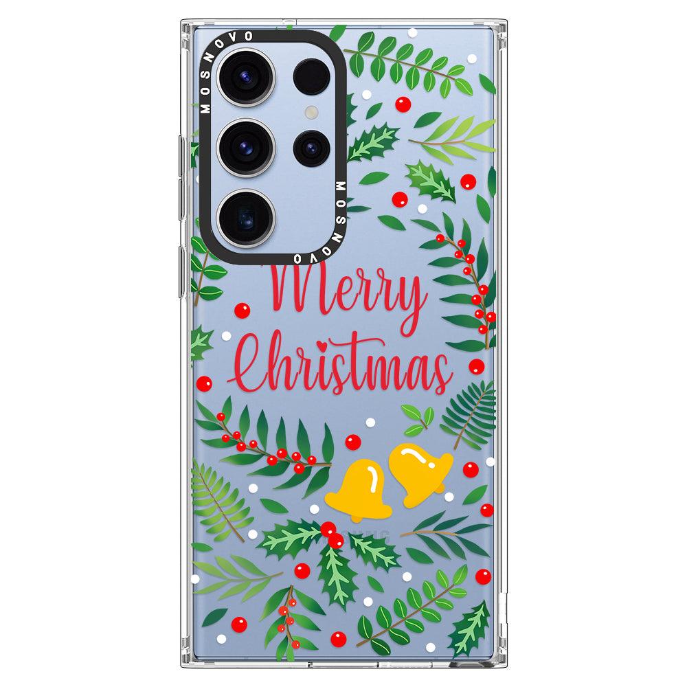 Merry Christmas Phone Case - Samsung Galaxy S23 Ultra Case - MOSNOVO