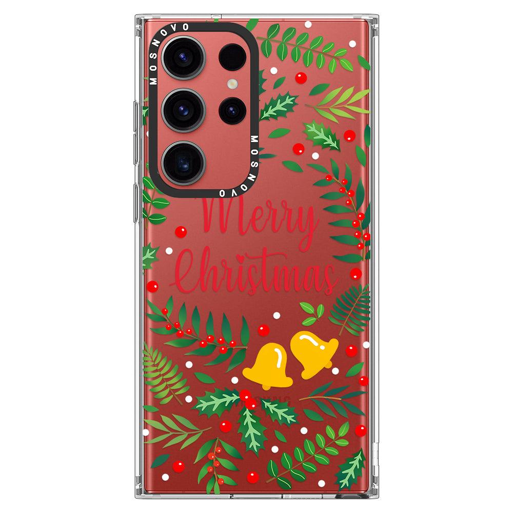 Merry Christmas Phone Case - Samsung Galaxy S23 Ultra Case - MOSNOVO