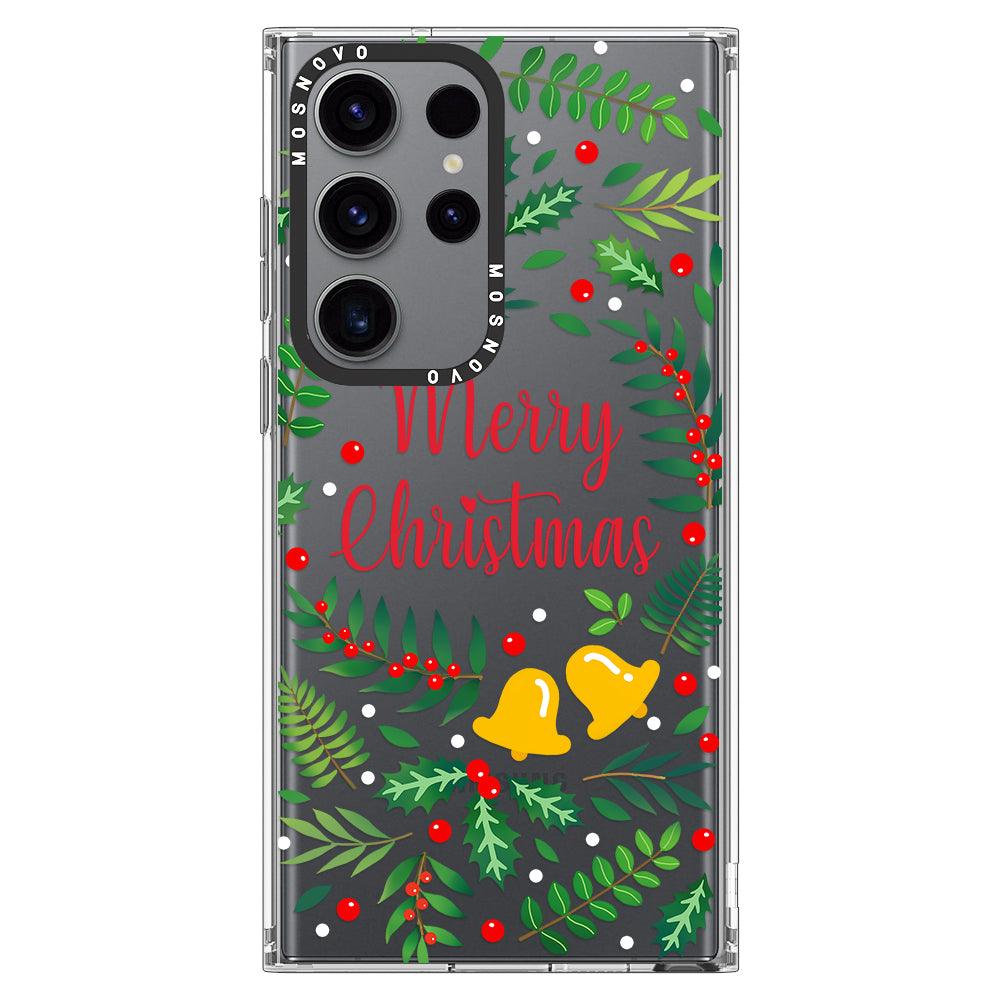 Merry Christmas Phone Case - Samsung Galaxy S23 Ultra Case - MOSNOVO