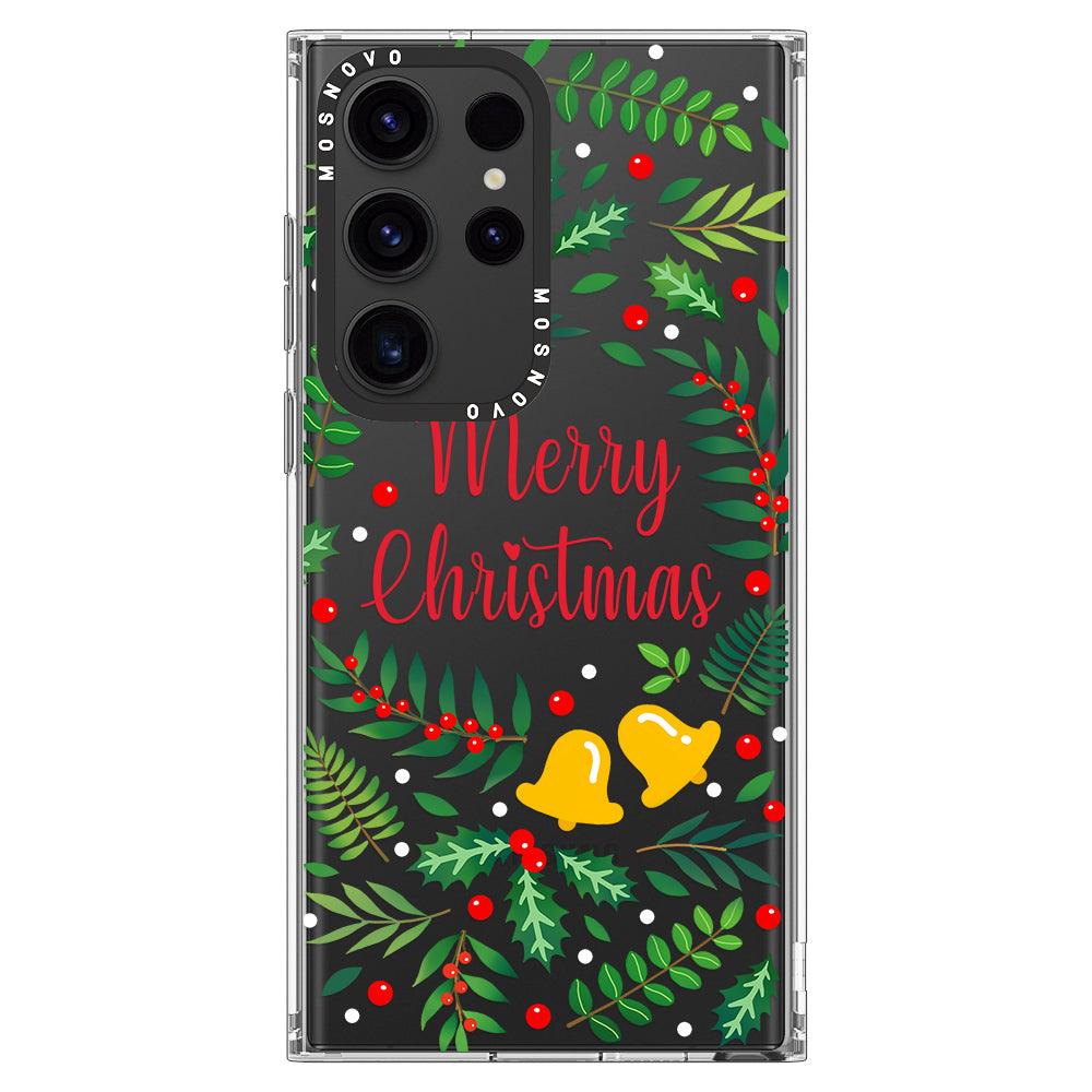 Merry Christmas Phone Case - Samsung Galaxy S23 Ultra Case - MOSNOVO