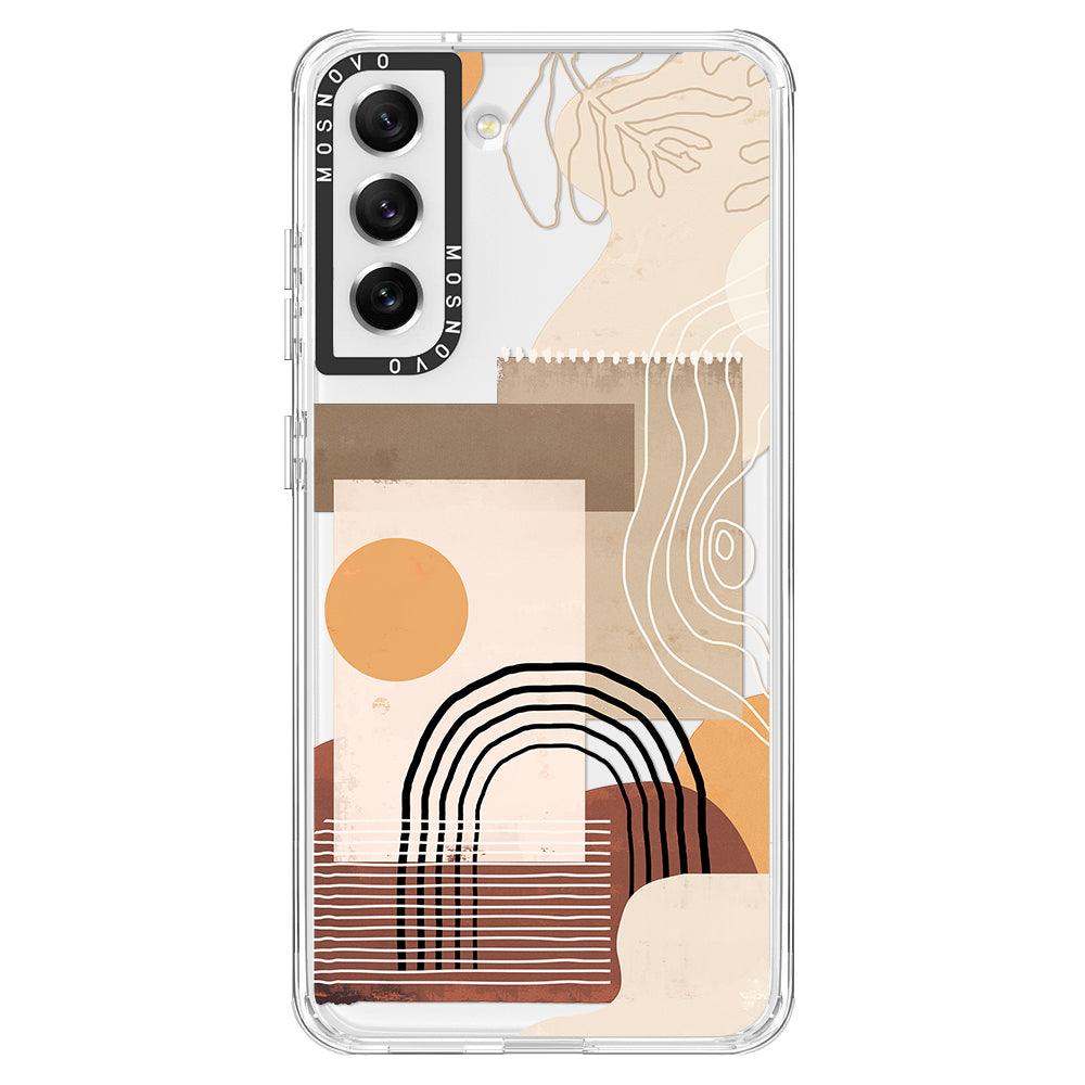 Minimalist Abstract Art Phone Case - Samsung Galaxy S21 FE Case - MOSNOVO