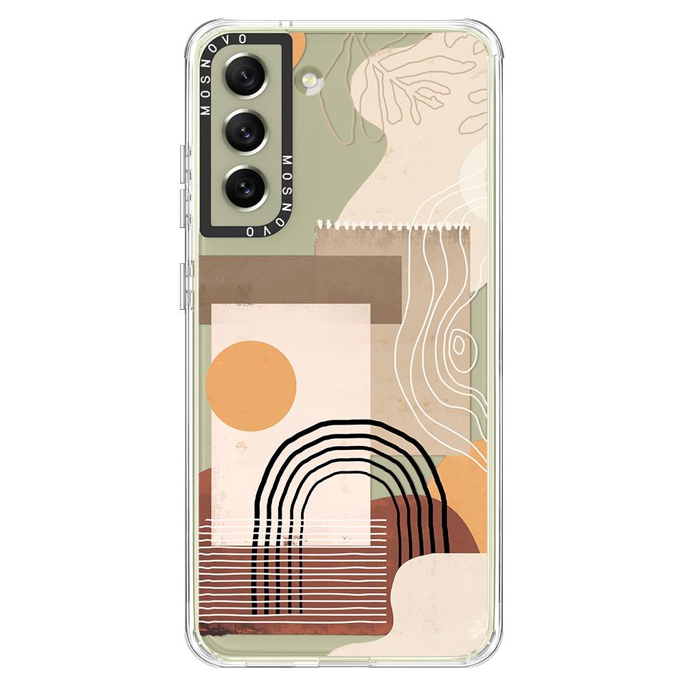 Minimalist Abstract Art Phone Case - Samsung Galaxy S21 FE Case - MOSNOVO