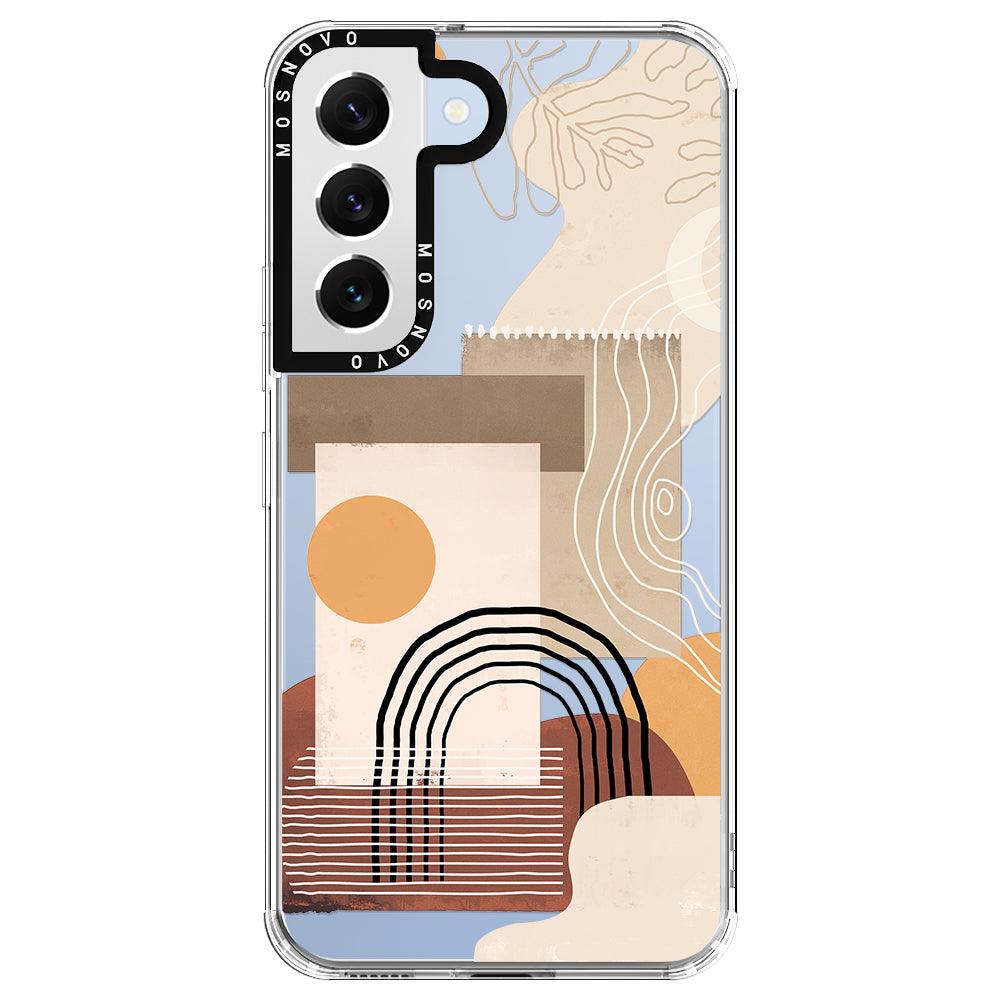 Minimalist Abstract Art Phone Case - Samsung Galaxy S22 Case - MOSNOVO