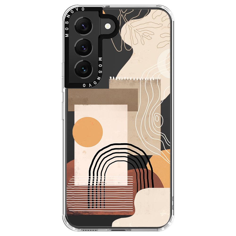 Minimalist Abstract Art Phone Case - Samsung Galaxy S22 Case - MOSNOVO