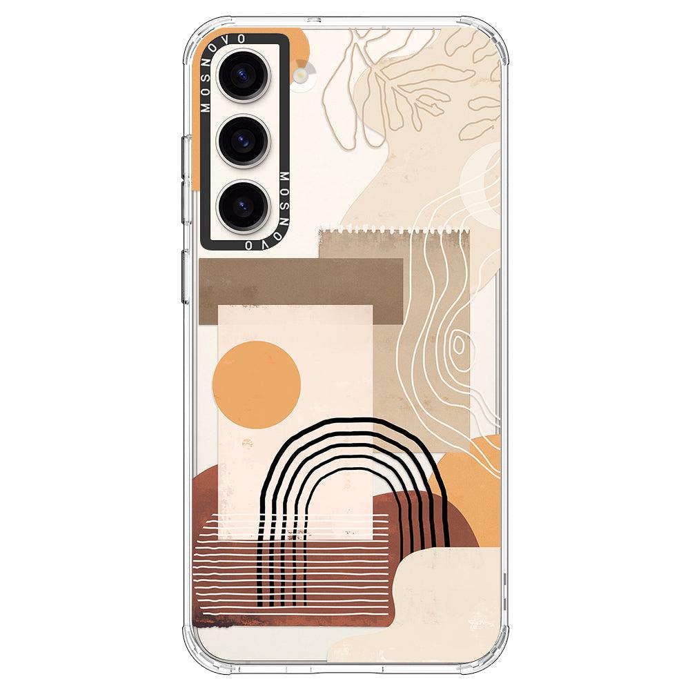 Minimalist Abstract Art Phone Case - Samsung Galaxy S23 Case - MOSNOVO