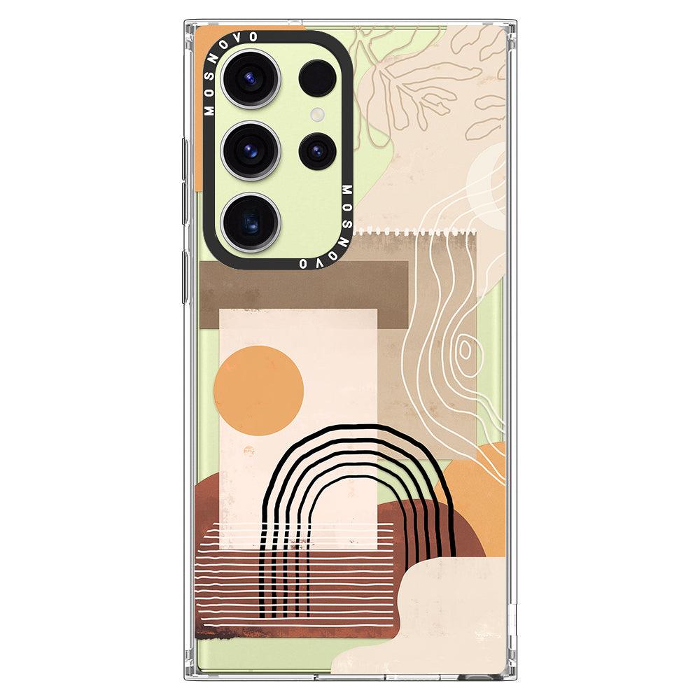 Minimalist Abstract Art Phone Case - Samsung Galaxy S23 Ultra Case - MOSNOVO