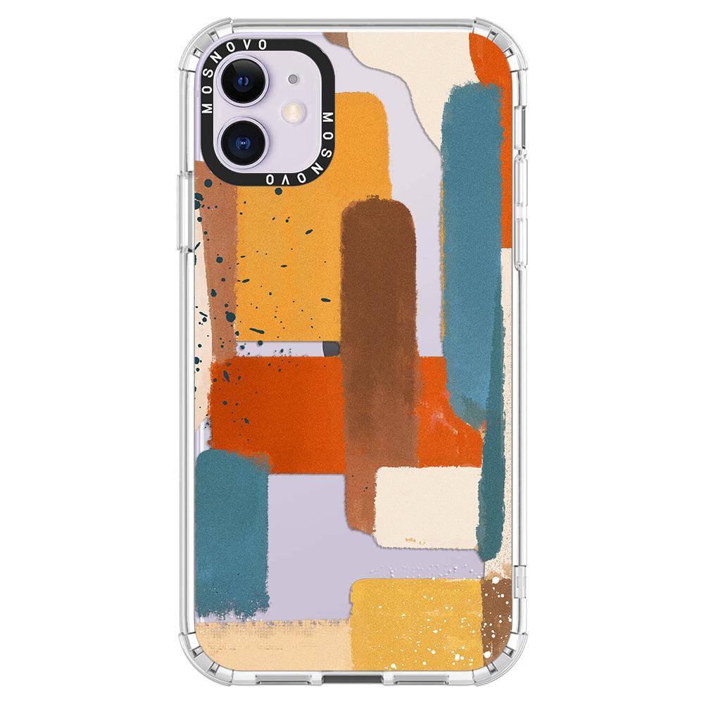 Modern Abstract Artwork Phone Case - iPhone 11 Case - MOSNOVO