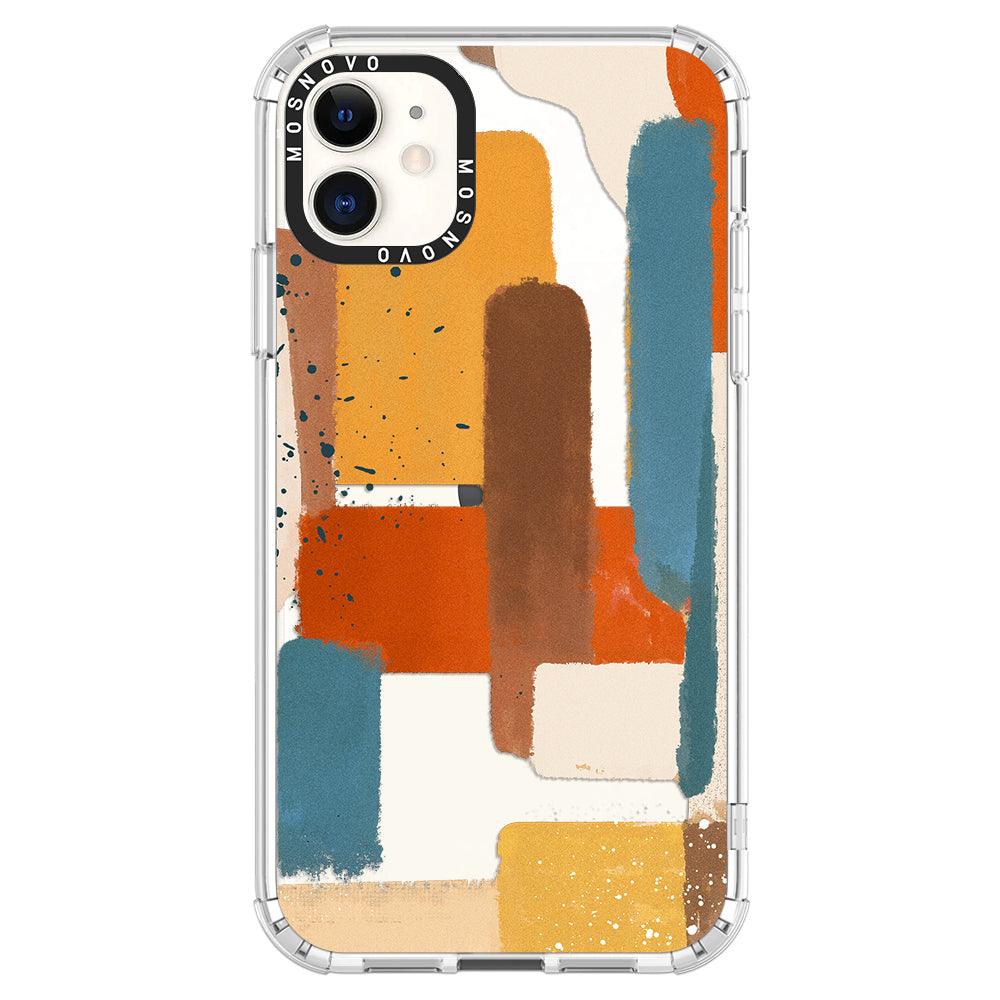 Modern Abstract Artwork Phone Case - iPhone 11 Case - MOSNOVO