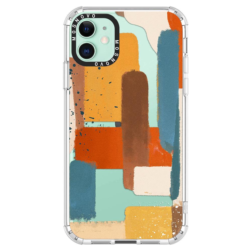 Modern Abstract Artwork Phone Case - iPhone 11 Case - MOSNOVO