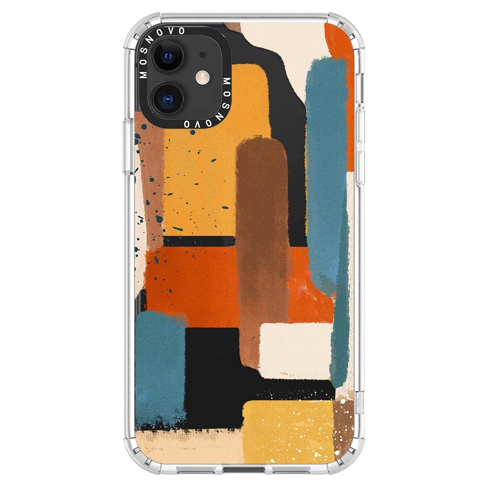 Modern Abstract Artwork Phone Case - iPhone 11 Case - MOSNOVO