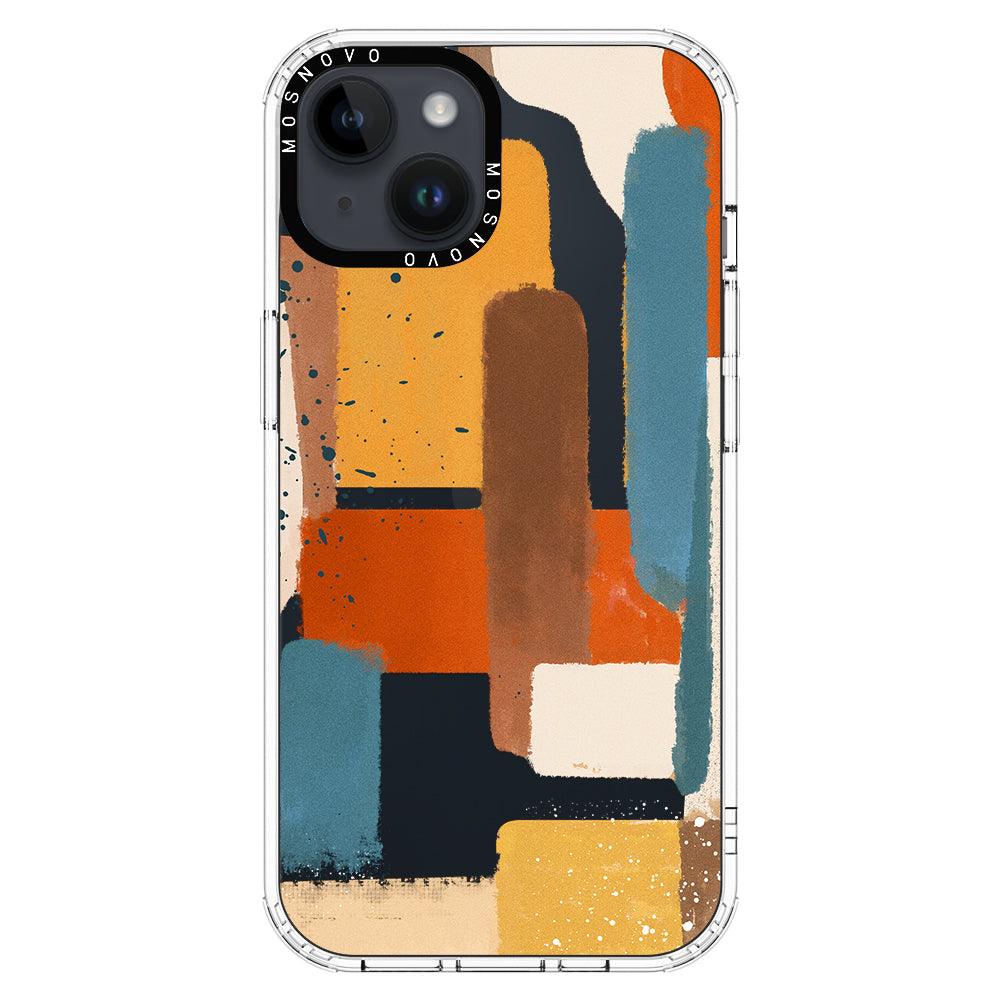 Modern Abstract Artwork Phone Case - iPhone 14 Plus Case - MOSNOVO