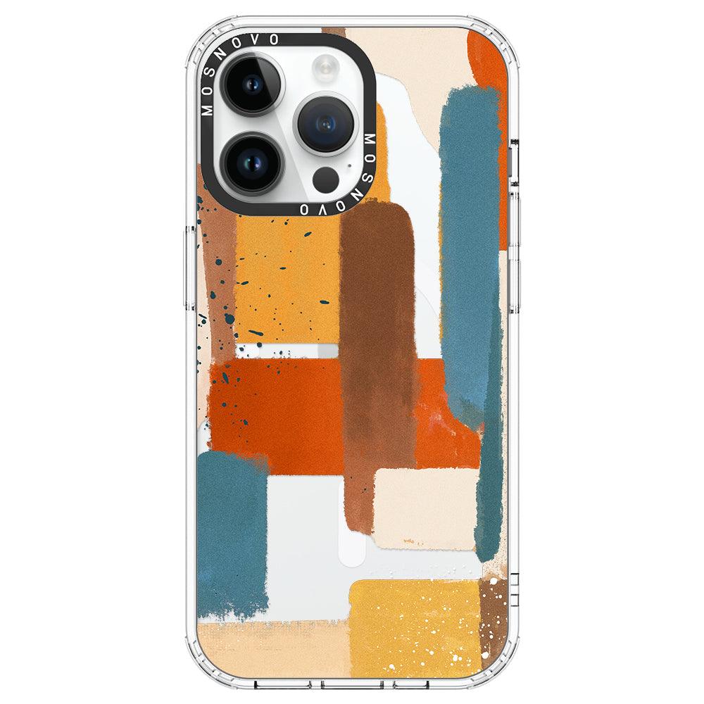 Modern Abstract Artwork Phone Case - iPhone 14 Pro Max Case - MOSNOVO
