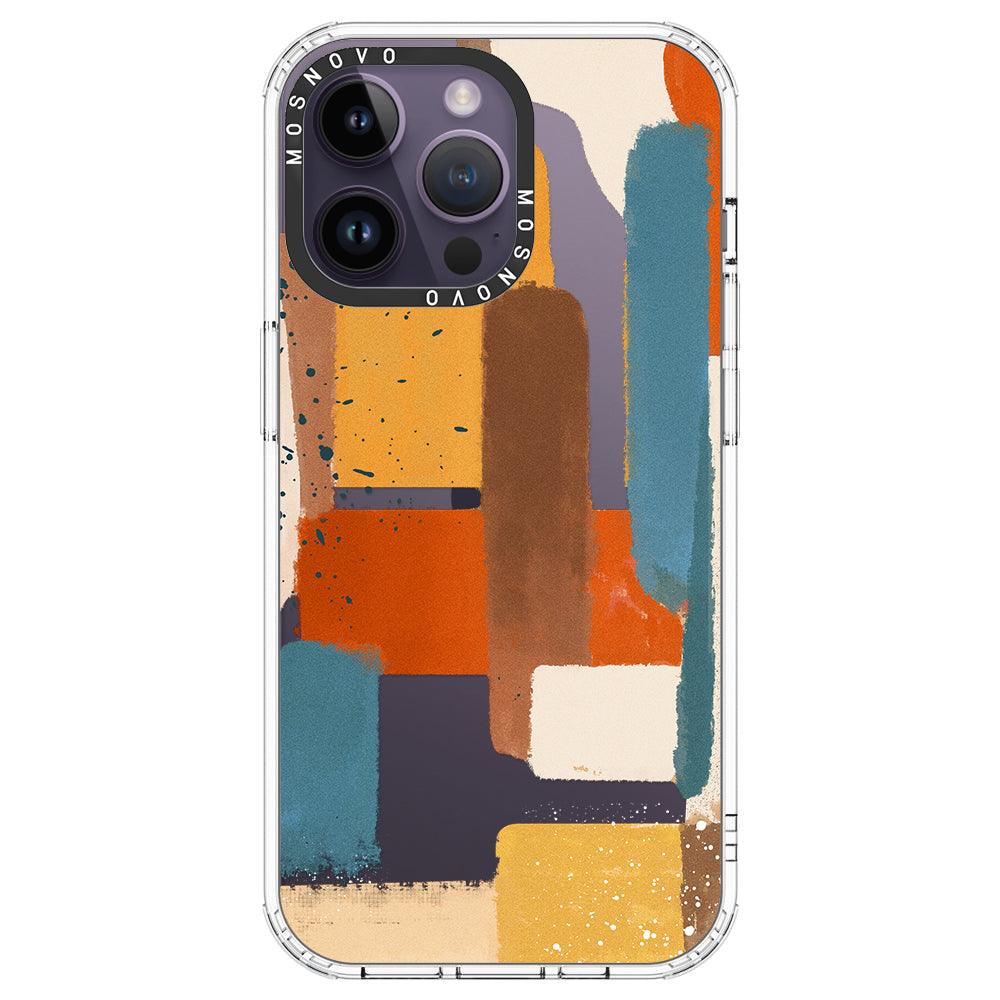 Modern Abstract Artwork Phone Case - iPhone 14 Pro Max Case - MOSNOVO