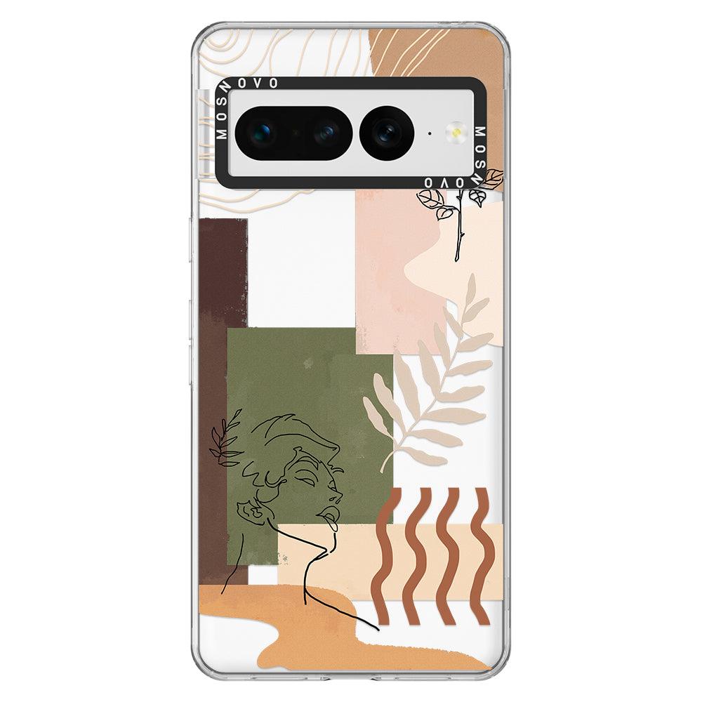 Modern Art Phone Case - Google Pixel 7 Pro Case - MOSNOVO