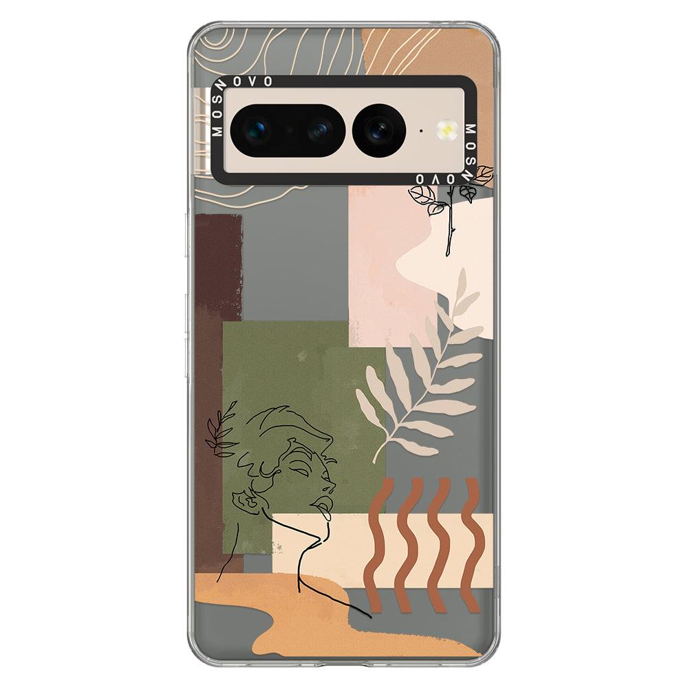 Modern Art Phone Case - Google Pixel 7 Pro Case - MOSNOVO