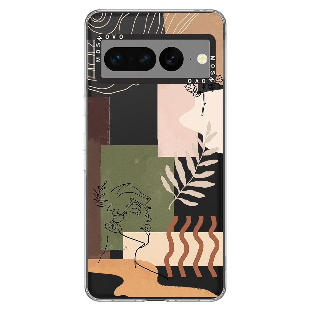 Modern Art Phone Case - Google Pixel 7 Pro Case - MOSNOVO