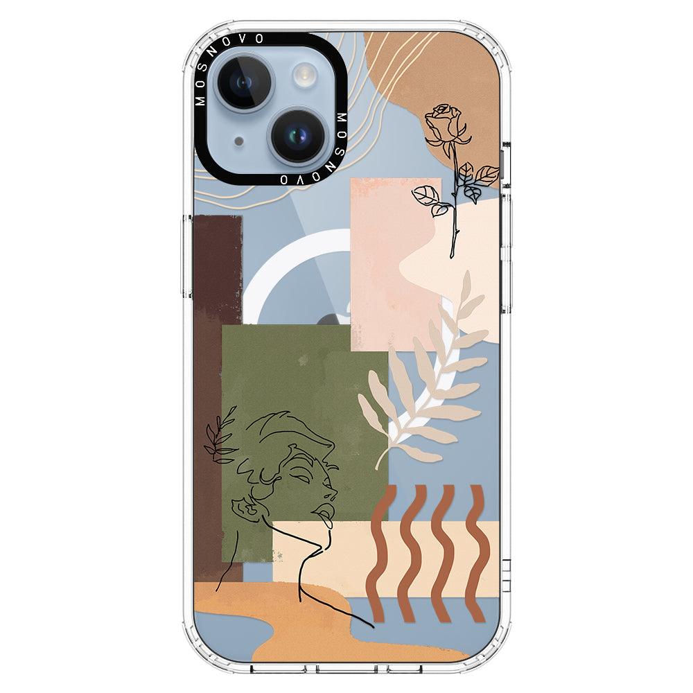 Modern Art Phone Case - iPhone 14 Case - MOSNOVO